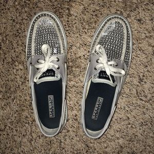 Sequined Sperry Topsiders